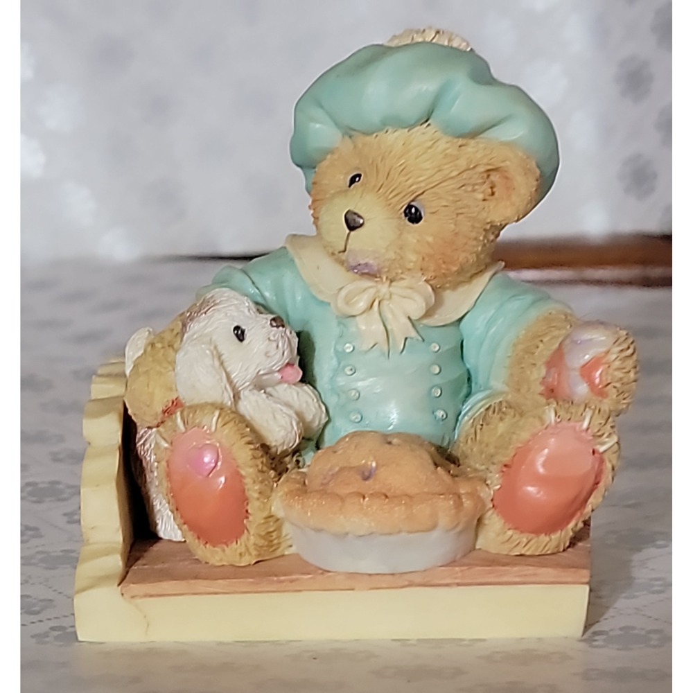 Cherished Teddies Little Jack Horner "I'm Plum Happy You're My Friend" Figurine